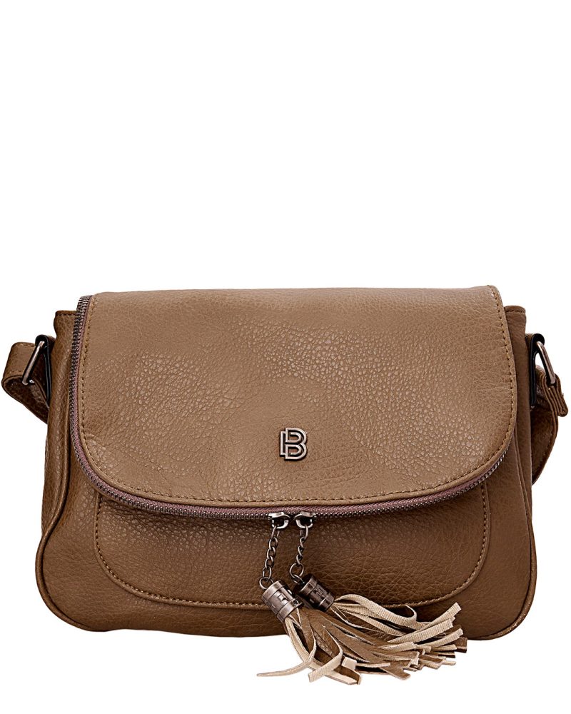 BAG TO BAG Τσάντα χιαστί WL-W-1507 - Μπέζ ΓΥΝΑΙΚΕΙΕΣ ΤΣΑΝΤΕΣ > FALL- WINTER 2025 > Τσάντες Χιαστί - Γυναικείες Τσάντες