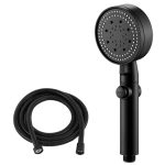 Jieyi Σετ Τηλέφωνο Κεφαλή Ντους Μπάνιου 1.5m - Shower Head