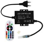 Avide LED Ταινία 220V RGB RF Τηλεχειριστήριο και Ελεγκτής για Μαξ 100m LED-Ταινία