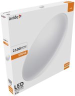 Avide LED Μοντέρνα Πλαφονιέρα Οροφής Emma 24W 375*50mm NW 4000K