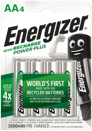 Energizer Επαναφορτιζόμενη AA 2000mAh (4τμχ)