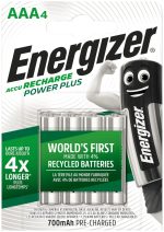 Energizer Επαναφορτιζόμενη AAA 700mAh (4τμχ)