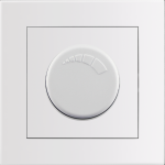 Entac Arnold Recessed wall switch dimmer max.200W White