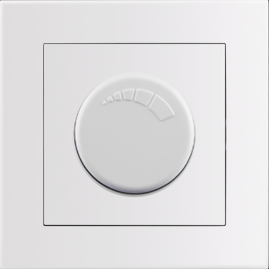 Entac Arnold Recessed wall switch dimmer max.200W White