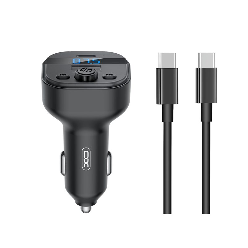 XO BCC18 Smart Bluetooth MP3 Charger Car 3A + Type-C Σετ