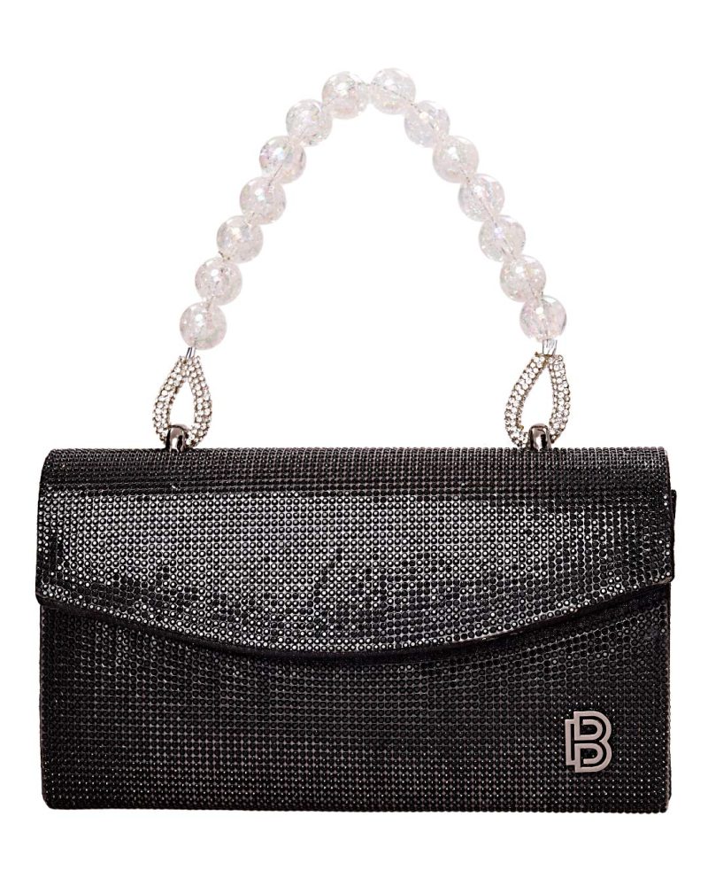 BAG TO BAG Τσάντα φάκελος clutch JH2210 - Μαύρο ΓΥΝΑΙΚΕΙΕΣ ΤΣΑΝΤΕΣ > FALL- WINTER 2025 > Βραδινά Τσαντάκια / Clutch - Γυναικείες Τσάντες