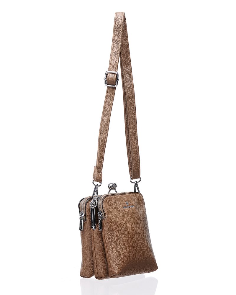 Τσάντα χιαστί KX-2415 - Bronze BAG TO BAG - Image 2