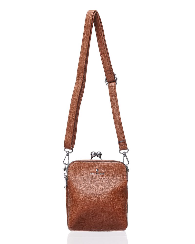 Τσάντα χιαστί KX-2415 - Khaki BAG TO BAG - Image 4