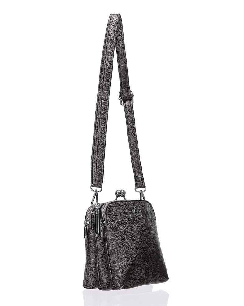 Τσάντα χιαστί KX-2415 - Γκρι BAG TO BAG - Image 2