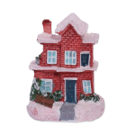 Artezan Christmas LED Table Top House Decoration Red 7.8*6cm