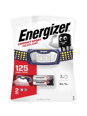 ENERGIZER Compact Sport Headlight 125lm incl. 2xAAA