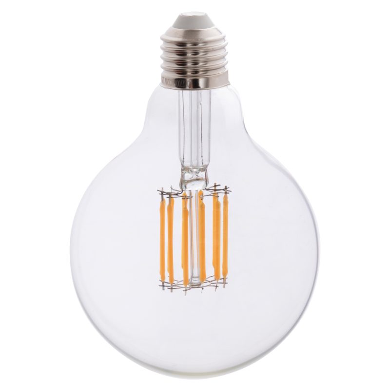 ΛΑΜΠΤΗΡΑΣ GLOBO LED FILAMENT 12W E27 3000K ΔΙΑΦΑΝΟΣ FB94049.01