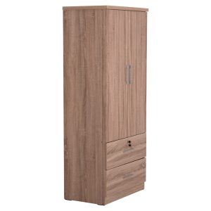 ΝΤΟΥΛΑΠΑ ΜΕ ΣΥΡΤΑΡΙΑ FB92484.11 SONAMA OAK ΜΕΛΑΜΙΝΗ 80x48x183Υεκ.