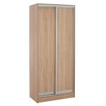 ΝΤΟΥΛΑΠΑ ΣΥΡΟΜΕΝΗ ΜΕΛΑΜΙΝΗΣ 90x45x210Yεκ. SONAMA OAK 2ΦΥΛΛΗ FB92436.01