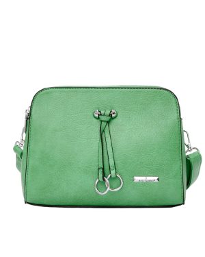 BAG TO BAG Τσάντα χιαστί 3 θέσεων WH8003 - Πράσινο ΓΥΝΑΙΚΕΙΕΣ ΤΣΑΝΤΕΣ > SPRING - SUMMER 2025 > Τσάντες Χιαστί - Γυναικείες Τσάντες