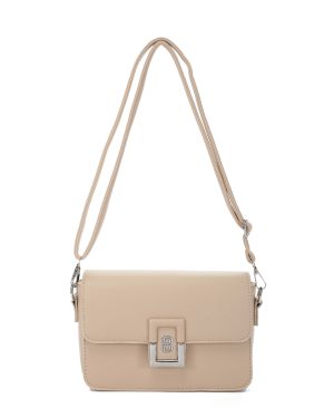 BAG TO BAG Τσάντα χιαστί SQ-10505 - Khaki ΓΥΝΑΙΚΕΙΕΣ ΤΣΑΝΤΕΣ > SPRING - SUMMER 2025 > Τσάντες Χιαστί - Γυναικείες Τσάντες