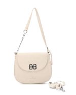 BAG TO BAG Τσάντα χιαστί SQ-10511 - Μπέζ ΓΥΝΑΙΚΕΙΕΣ ΤΣΑΝΤΕΣ > SPRING - SUMMER 2025 > Τσάντες Χιαστί - Γυναικείες Τσάντες