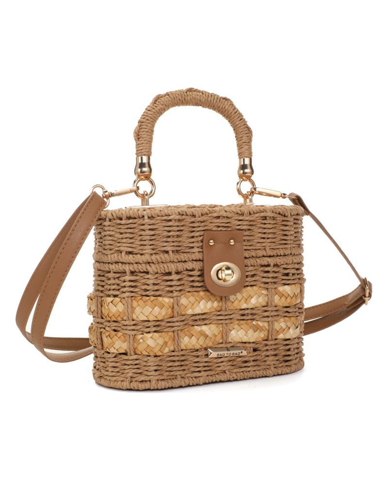 Τσαντάκι χειρός CN23129. - Apricot BAG TO BAG - Image 3