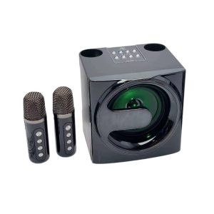 Ασύρματο ηχείο Bluetooth με 2 μικρόφωνα Karaoke - YS-207 - 887196 - Black