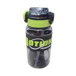 Φορητό παγούρι πλαστικό - 8056 - 600ml - 219569 - Black/Green