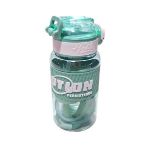 Φορητό παγούρι πλαστικό - 8056 - 600ml - 219569 - Green/White