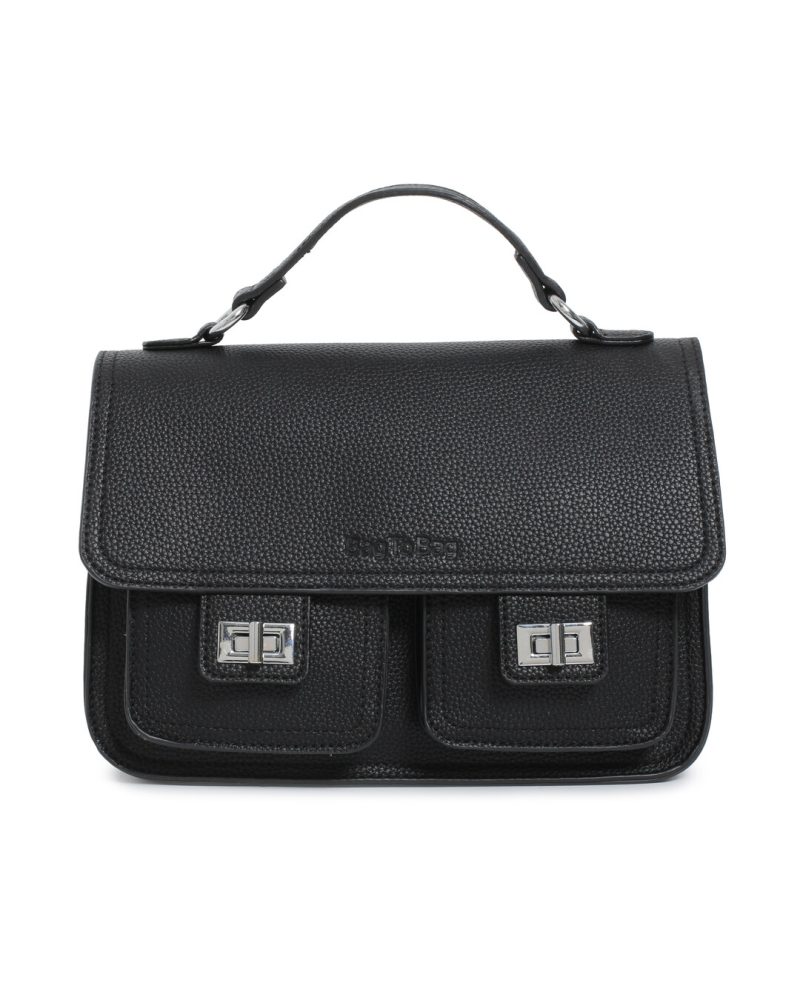 BAG TO BAG Τσάντα χειρός  KX2422 - Μαύρο ΓΥΝΑΙΚΕΙΕΣ ΤΣΑΝΤΕΣ > SPRING - SUMMER 2025 > Τσάντες Χειρός - Γυναικείες Τσάντες