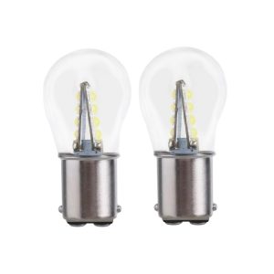 Λαμπτήρες LED διπολικοί - S25 - R-DS25D-01AU - 2pcs - 110218