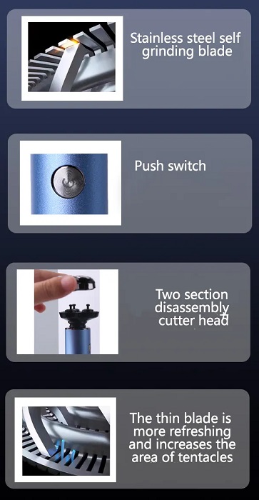 Ξυριστική μηχανή - KM-507 - Kemei - Image 3