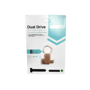 USB Stick Treqa UP-02 8-32GB USB 3.0 με σύνδεση USB-A & USB-C 017093