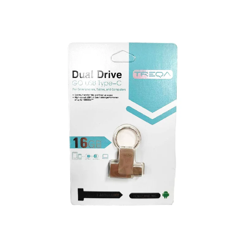 USB Stick Treqa UP-02 8-32GB USB 3.0 με σύνδεση USB-A & USB-C 017091 - Image 2