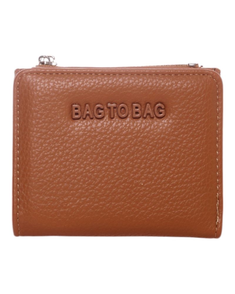 BAG TO BAG Πορτοφόλι HN-31677 - Κάμελ ΠΟΡΤΟΦΟΛΙΑ > SPRING - SUMMER 2025 > Πορτοφόλια – Γυναικεία