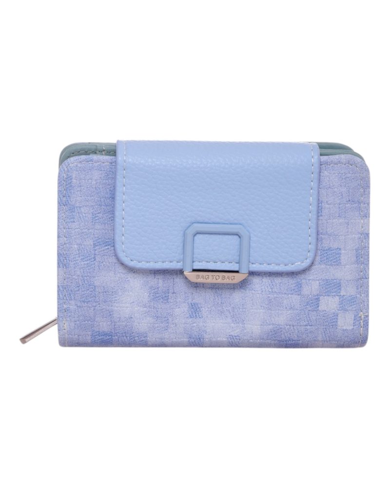 BAG TO BAG Πορτοφόλι YC02933 - Μπλέ ΠΟΡΤΟΦΟΛΙΑ > SPRING - SUMMER 2025 > Πορτοφόλια – Γυναικεία