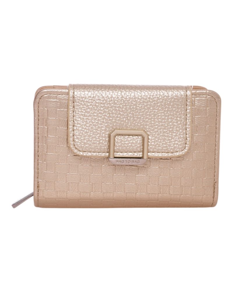 BAG TO BAG Πορτοφόλι YC02933 - Χρυσό ΠΟΡΤΟΦΟΛΙΑ > SPRING - SUMMER 2025 > Πορτοφόλια – Γυναικεία