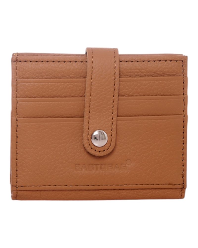 BAG TO BAG Πορτοφόλι μικρό για καρτες 39145 - Κάμελ ΠΟΡΤΟΦΟΛΙΑ > SPRING - SUMMER 2025 > Πορτοφόλια – Γυναικεία