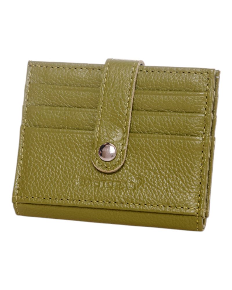 Πορτοφόλι μικρό για καρτες 39145 - Πράσινο BAG TO BAG - Image 2