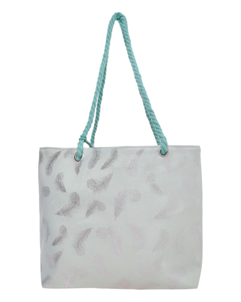 Τσάντα θαλάσσης 9602 - Πράσινο BAG TO BAG - Image 3