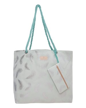BAG TO BAG Τσάντα θαλάσσης 9602 - Πράσινο SPRING - SUMMER 2025 > Τσάντες Θαλάσσης - Γυναικείες Τσάντες