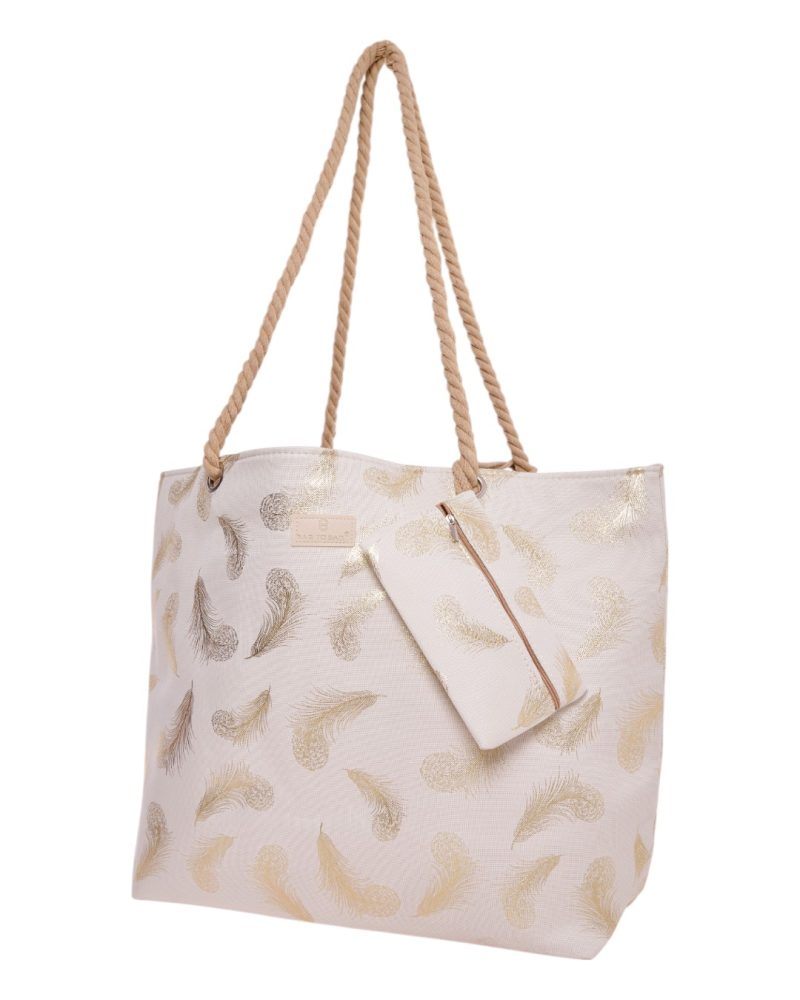 Τσάντα θαλάσσης 9602 - Σαμπανιζέ BAG TO BAG - Image 2
