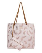 BAG TO BAG Τσάντα θαλάσσης 9602 - Χρυσό SPRING - SUMMER 2025 > Τσάντες Θαλάσσης - Γυναικείες Τσάντες