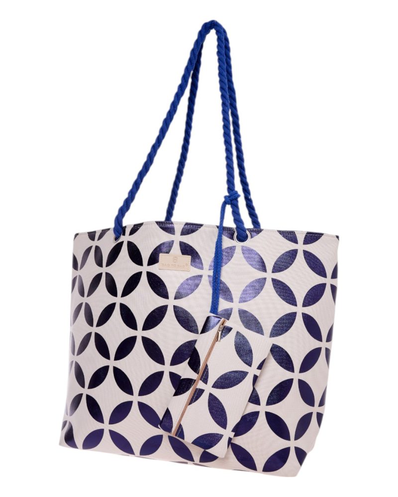 Τσάντα θαλάσσης 9629 - Μπλέ BAG TO BAG - Image 2