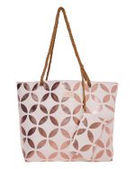 BAG TO BAG Τσάντα θαλάσσης 9629 - Σαμπανιζέ SPRING - SUMMER 2025 > Τσάντες Θαλάσσης - Γυναικείες Τσάντες