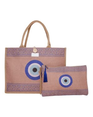 BAG TO BAG Τσάντα θαλάσσης YY11013 - Ασπρο SPRING - SUMMER 2025 > Τσάντες Θαλάσσης - Γυναικείες Τσάντες