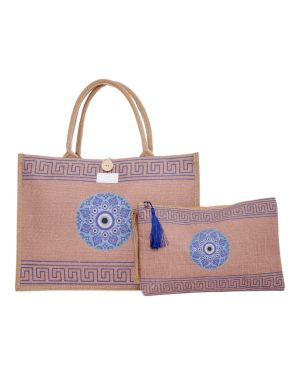 BAG TO BAG Τσάντα θαλάσσης YY11013 - Μπέζ SPRING - SUMMER 2025 > Τσάντες Θαλάσσης - Γυναικείες Τσάντες