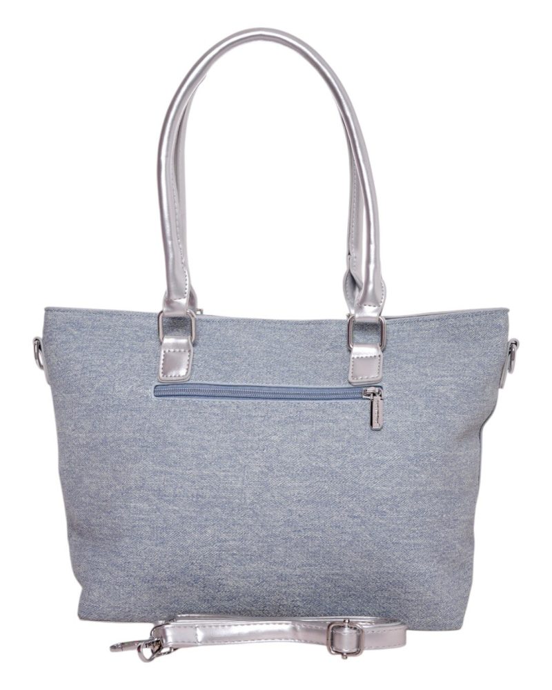 Τσάντα χειρός SW8958 - Γαλάζιο BAG TO BAG - Image 3