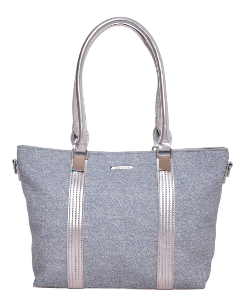 BAG TO BAG Τσάντα χειρός SW8958 - Γαλάζιο ΓΥΝΑΙΚΕΙΕΣ ΤΣΑΝΤΕΣ > SPRING - SUMMER 2025 > Τσάντες Ωμου - Γυναικείες Τσάντες