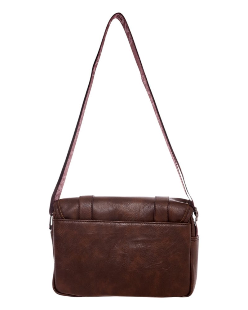 Τσαντάκι χιαστί MD-202 - Καφέ BAG TO BAG - Image 3
