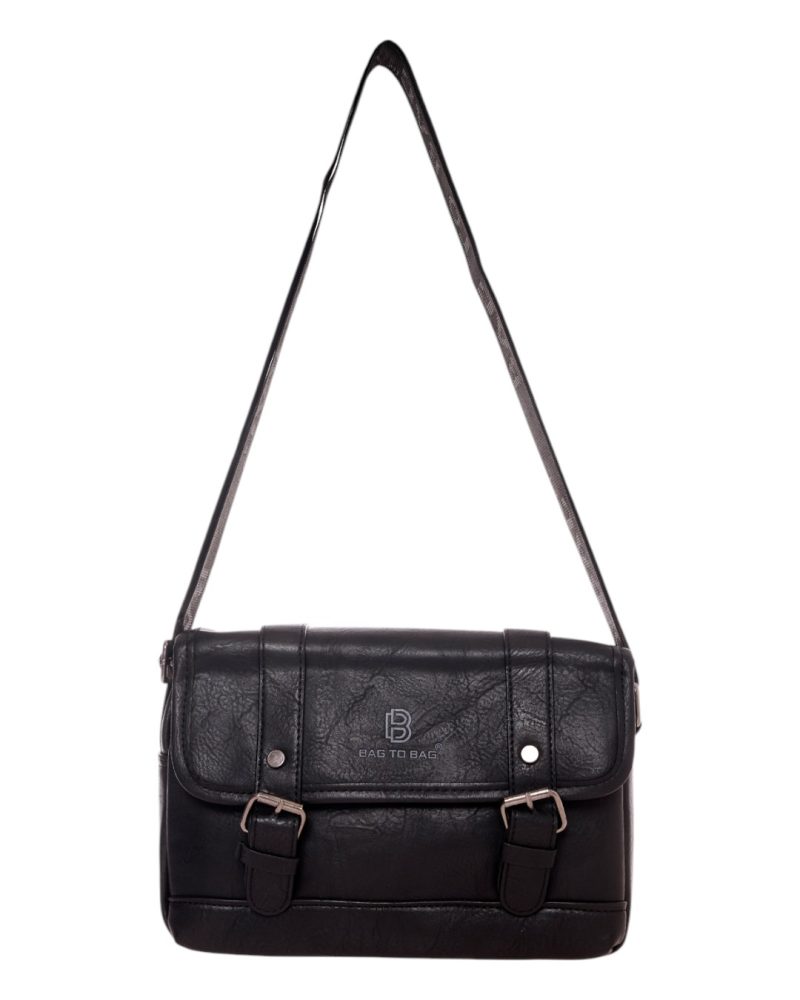 BAG TO BAG Τσαντάκι χιαστί MD-202 - Μαύρο ΑΝΔΡΙΚΕΣ ΤΣΑΝΤΕΣ > SPRING - SUMMER 2025 > Τσάντες Χιαστί - Ανδρικές Τσάντες