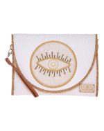 BAG TO BAG Ψάθινη Τσάντα χειρός XY-2507 - Ασπρο ΓΥΝΑΙΚΕΙΕΣ ΤΣΑΝΤΕΣ > SPRING - SUMMER 2025 > Τσάντες Θαλάσσης - Γυναικείες Τσάντες > Τσάντες Χειρός - Γυναικείες Τσάντες