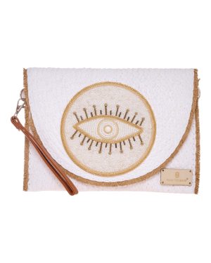 BAG TO BAG Ψάθινη Τσάντα χειρός XY-2507 - Ασπρο ΓΥΝΑΙΚΕΙΕΣ ΤΣΑΝΤΕΣ > SPRING - SUMMER 2025 > Τσάντες Θαλάσσης - Γυναικείες Τσάντες > Τσάντες Χειρός - Γυναικείες Τσάντες