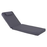 ΜΑΞΙΛΑΡΙ ΞΑΠΛΩΣΤΡΑΣ TEXTILENE ΓΚΡΙ FB911236.30T 196(117+1+78)x58x9εκ.